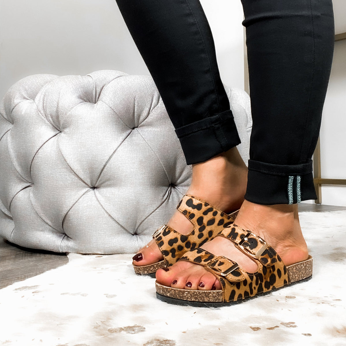 Wild About You Sandals - Leopard