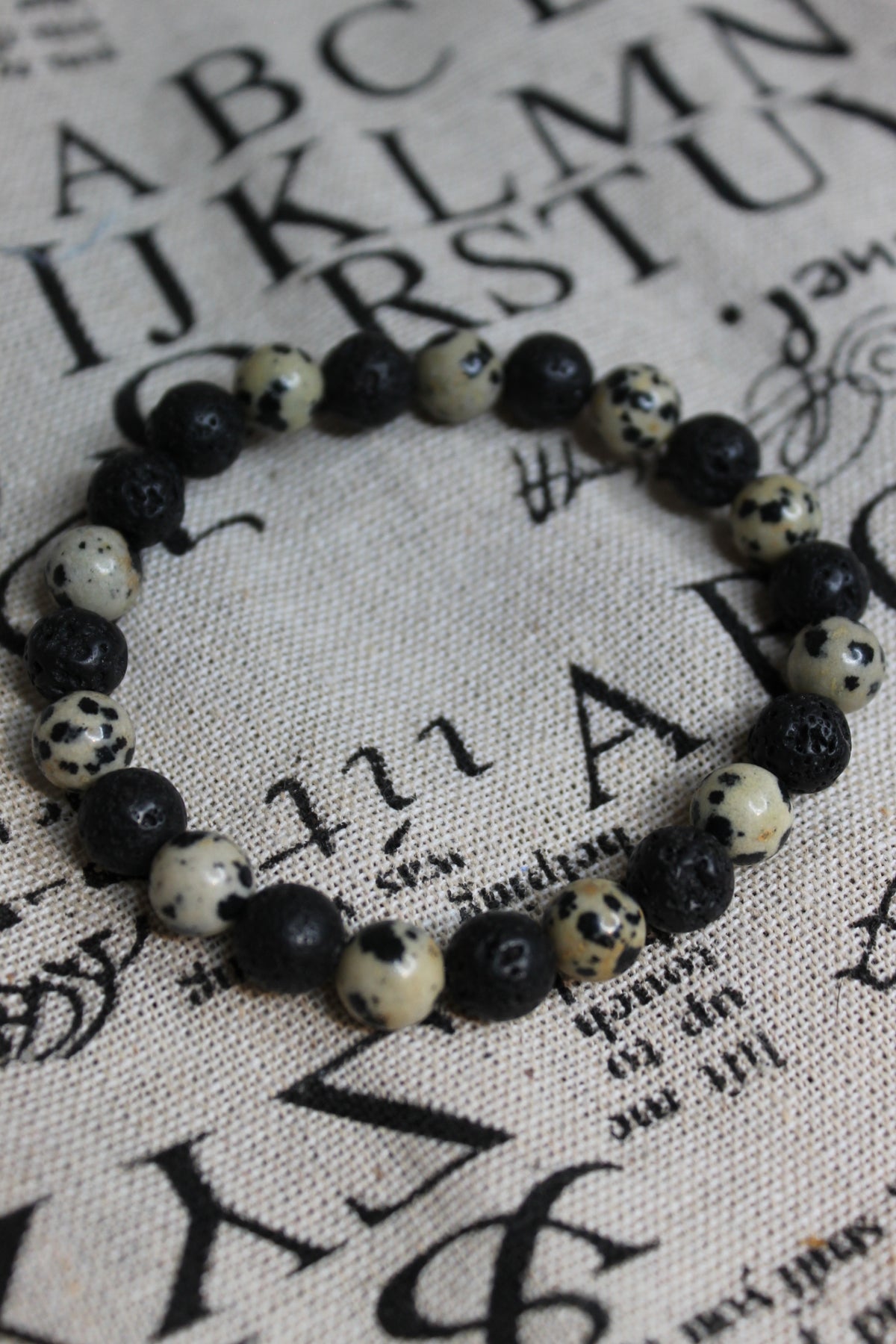 Traveling To The Moon Bead Bracelet